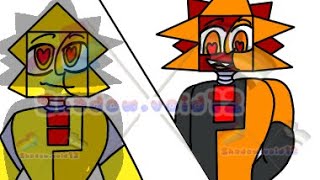 Eclipse falls in love with sun! || fan animation || @FemmeNightsAtFreddys ||