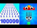 Number Master vs Fork N Sausage || Epic GOAT Gameplay 🔥 Max Funny Walkthrough (Android, iOS) EP 74