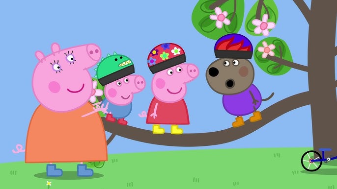 Peppa-aprende-a-andar-de-skate-Peppa-Pig_ PRT 1 🐷🍿#peppapig