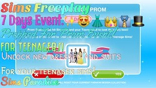 Sims Freeplay | Prepped For Prom Event | Tutorial/Walkthrough | Sims Paradise
