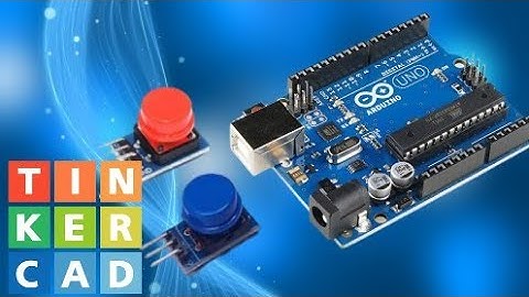 Boton Pulsador  Arduino . Simulador  TinkerCAD