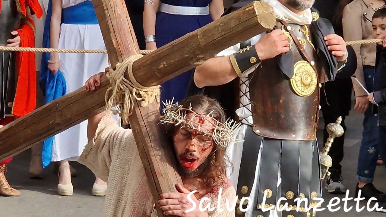 (PALERMO) - LA PASSIONE DI CRISTO - VIA CRUCIS (4K) 01/04/2023