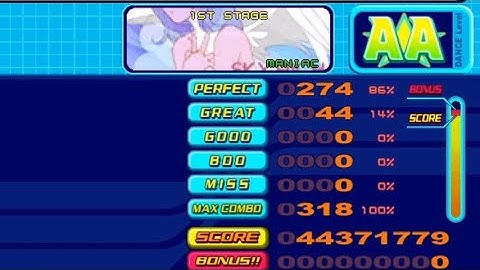 DDR 5thMIX - SKY HIGH (Maniac, 8) AA FC