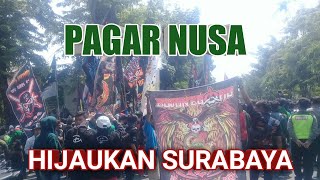 Konvoi Pagar Nusa Hijaukan Surabaya