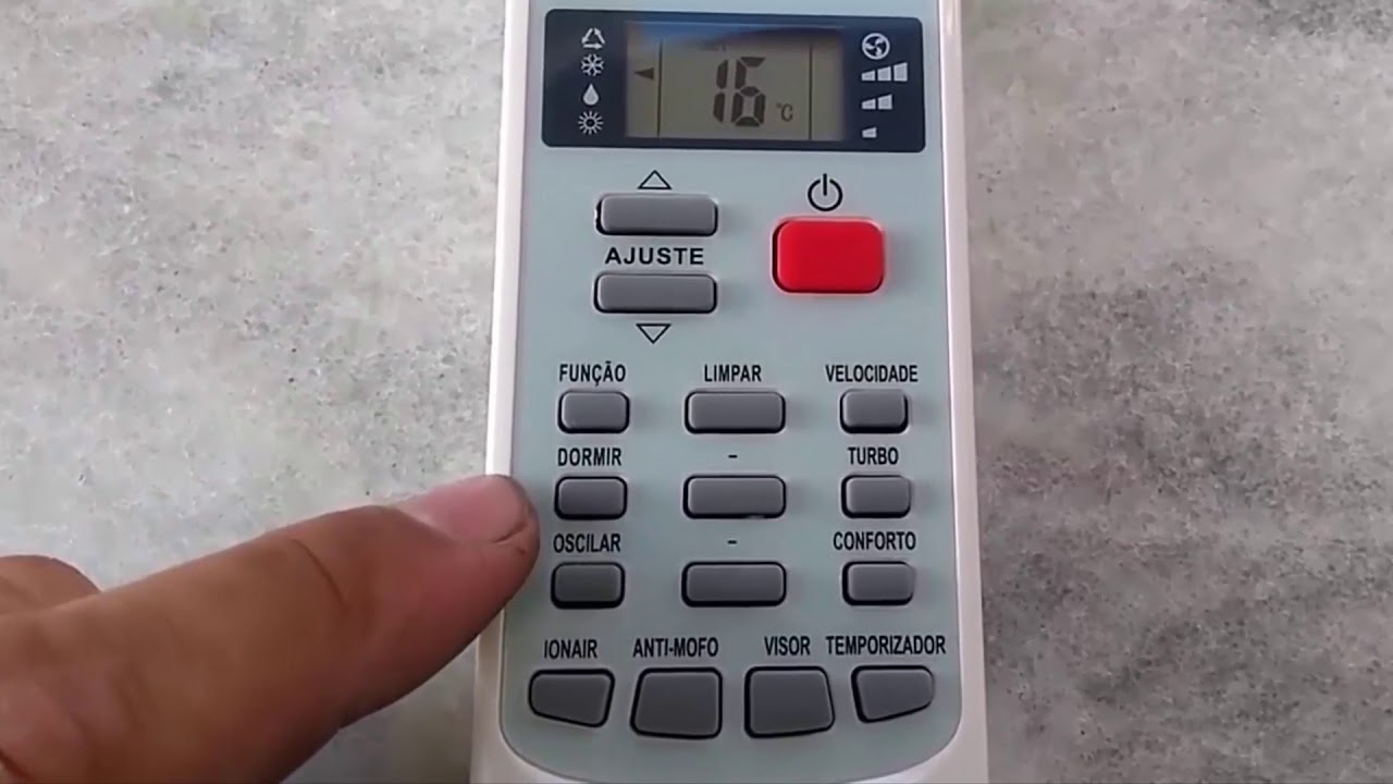 Como Ligar Ar Condicionado Elgin Pelo Celular COMO USAR CONTROLE AR ELGIN E CONFIGURAR SEM MANUAL - YouTube