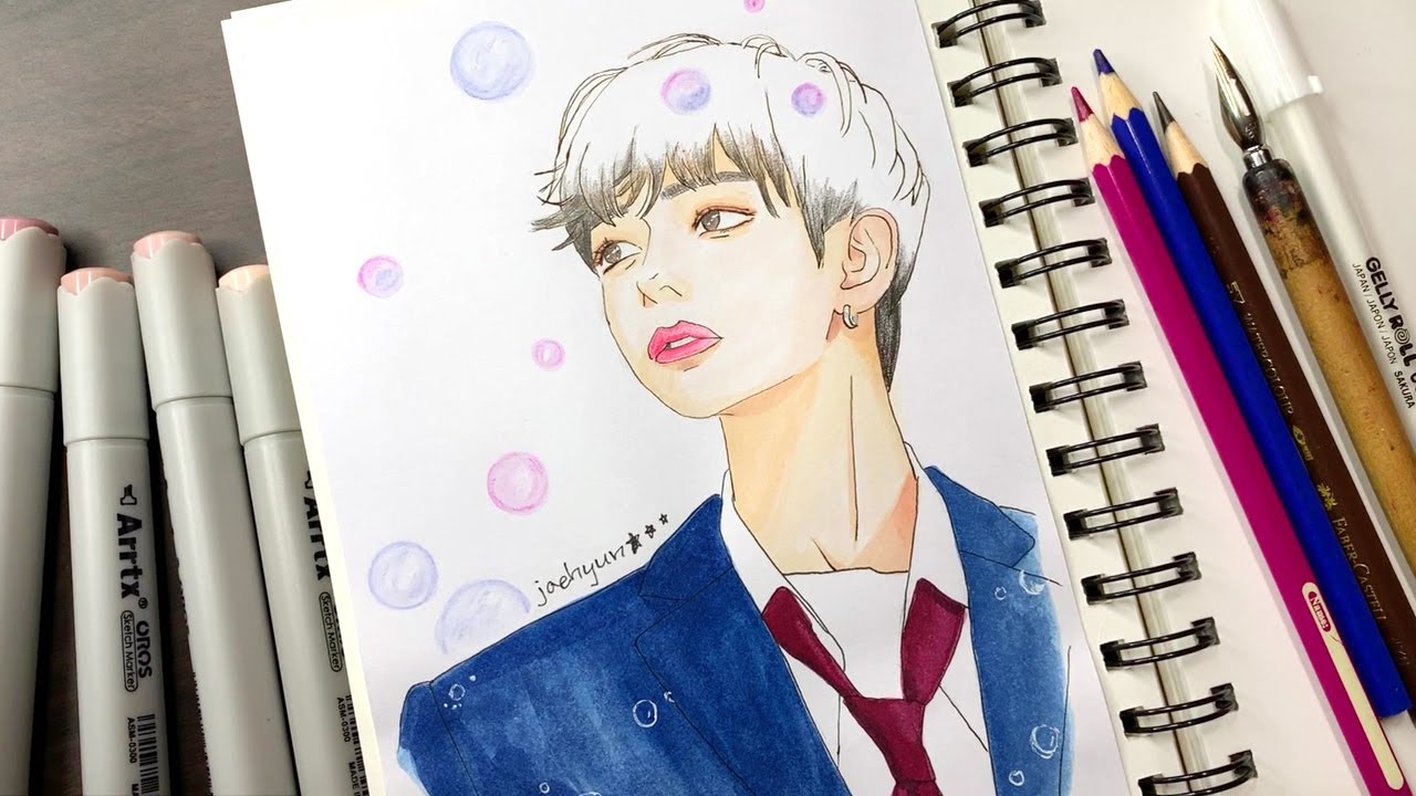 청소년 드라마 하나 찍자 ㅣDrawing 보넥도 재현 BoyNextDoor jaehyun