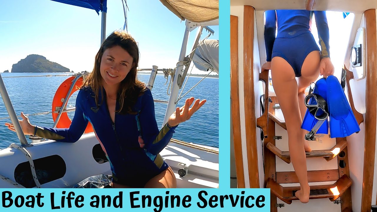 ⁣Boat Life Mazatlan & 250 hour Yanmar 3ym30 Service : Chuffed Adventures S5Ep10