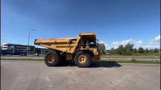 Caterpillar 775D rigid frame dumptruck Caterpillar 775D rigid frame dumptruck