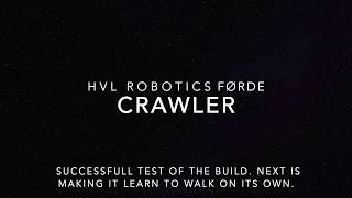 A new and beautiful life form at HVL Robotics Førde