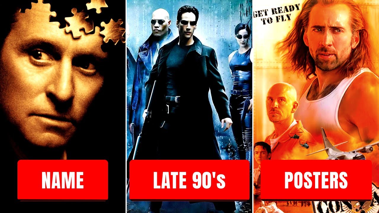 GUESS 100 Movies From The POSTER! 🎬 1995–1999: The Ultimate 90s Run