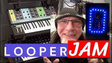 Looper jam Arturia Microfreak Behringer Odyssey Monopoly Moog Grandmother korg Triton Lekato DAWless