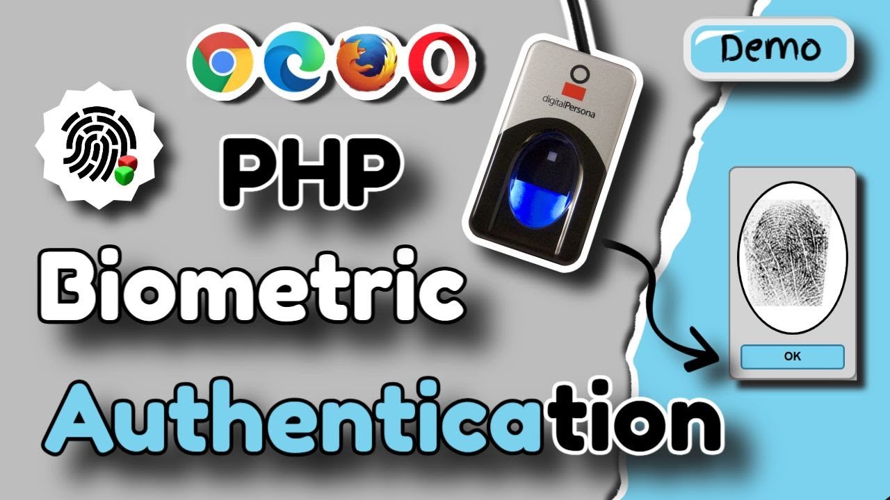 Enterprise Web Biometric Authentication Architecture | PHP, MySQL & HID ...