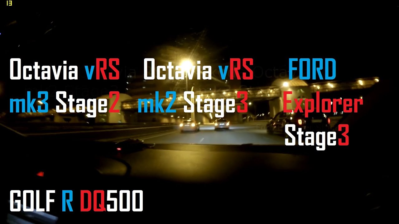 Skoda Octavia RS mk2 Stage3 vs Skoda Octavia RS mk3 Stage2