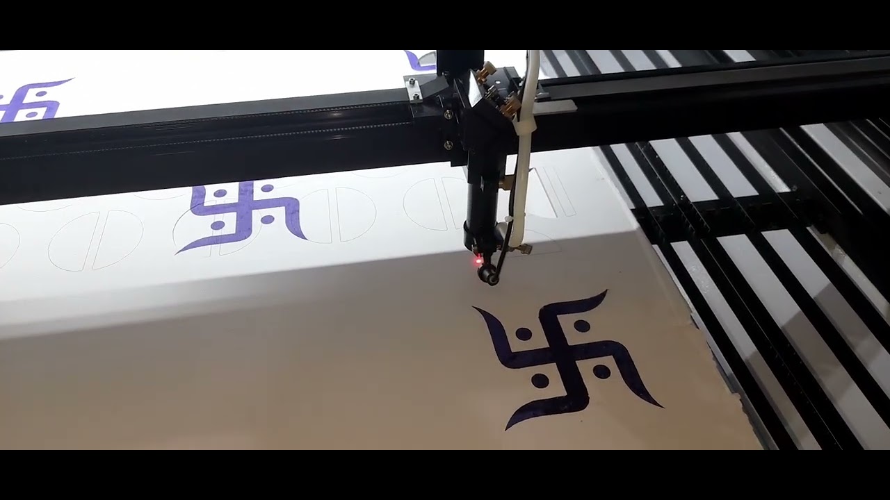 6 mm acrylic jaali laser cutting YouTube