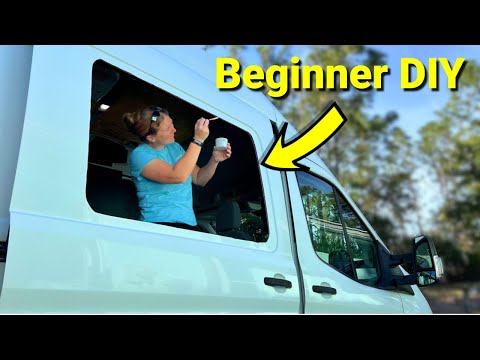 You WON'T Believe How Easy This Van Window Install Is!