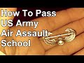 How to Pass US Army Air Assault School