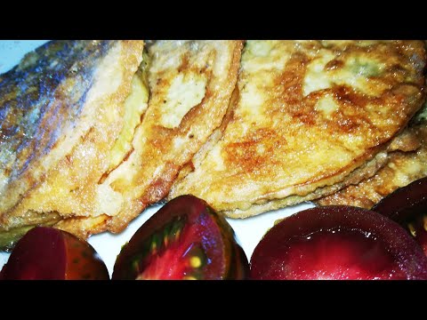 Отбивные из баклажанов. Вкусный перекус из баклажан.