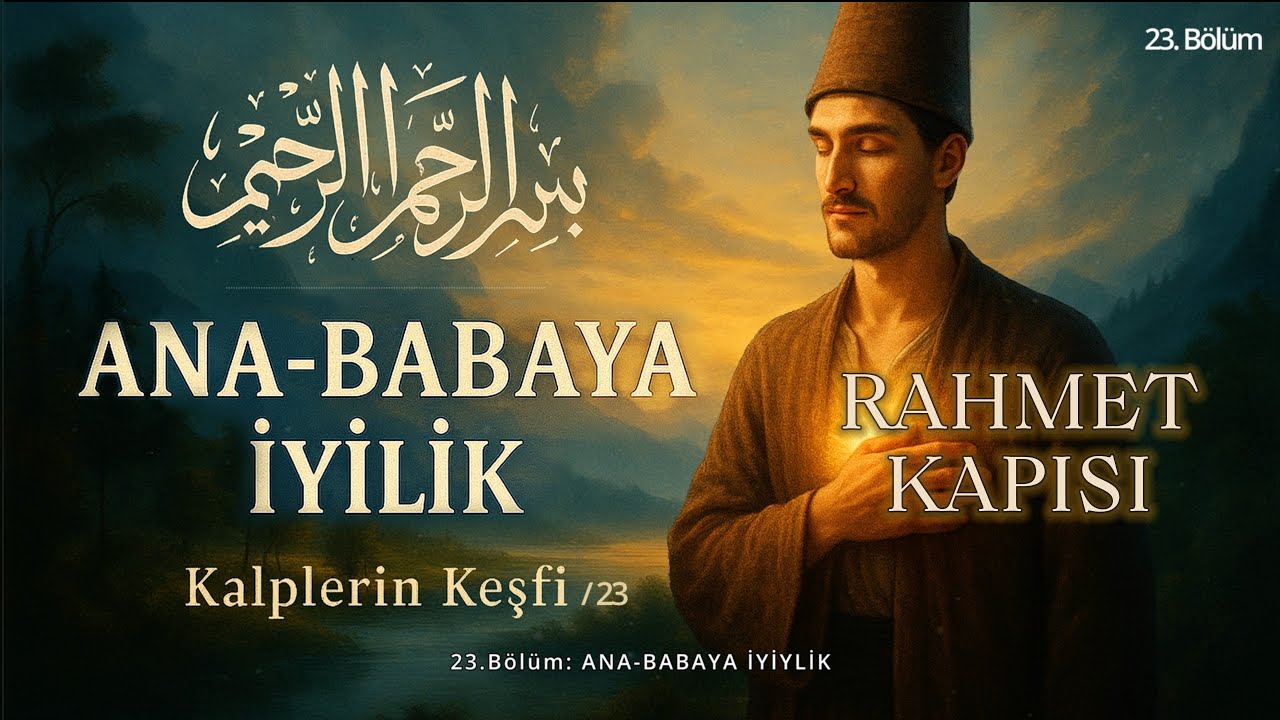 ANA-BABAYA İYİLİK | Kalplerin Keşfi -23. Bölüm - İmam Gazâlî | Tasavvufi Sesli Kitap 🌹