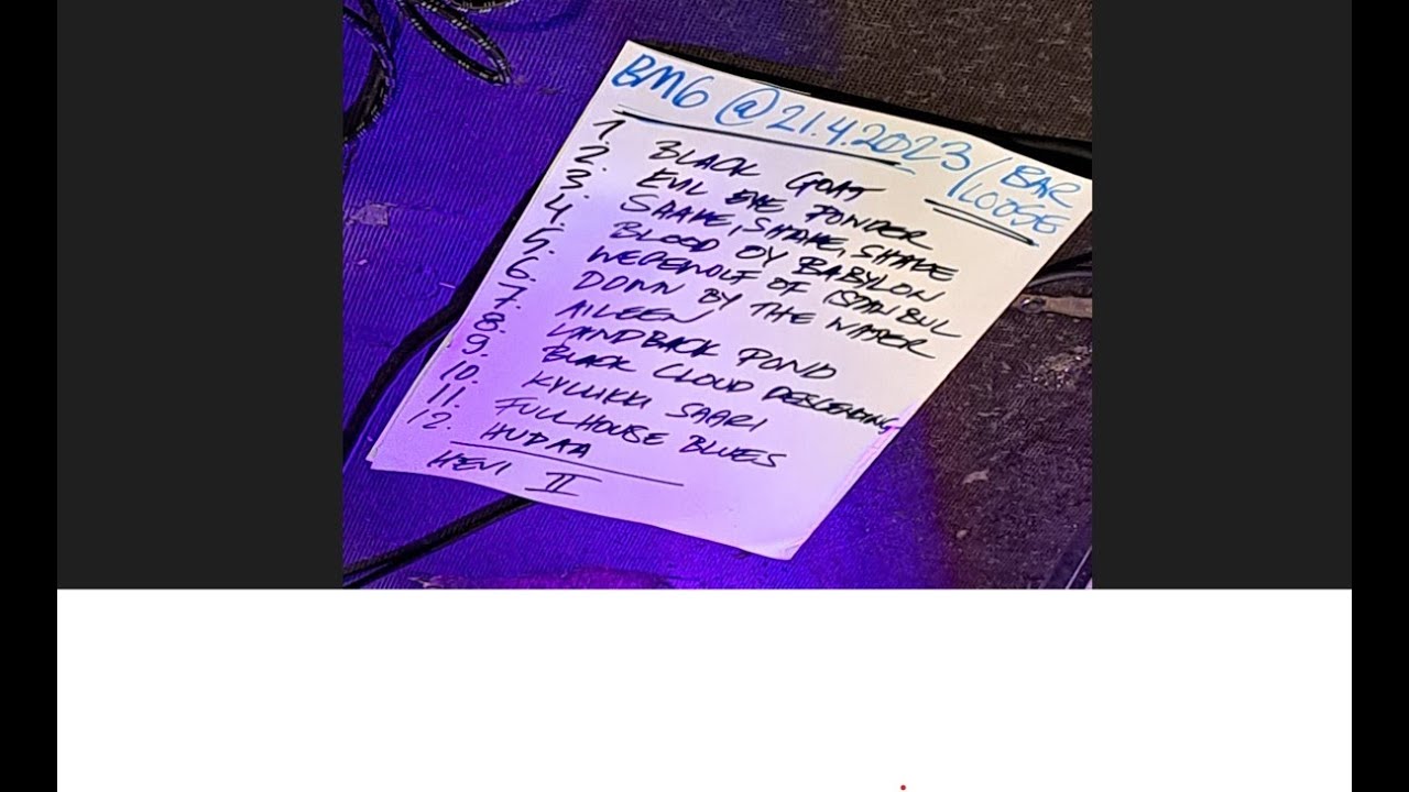 Black Magic Six live at Bar Loose