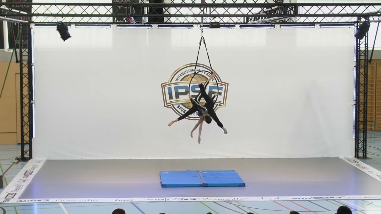 WPACS 2022 AERIAL HOOP SPORTS YOUTH DOUBLES   Adina Suleimenova & Alyona Bondareva