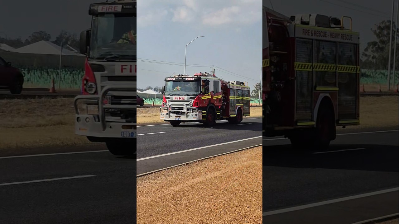 Bunbury 1st responding to report of smoke