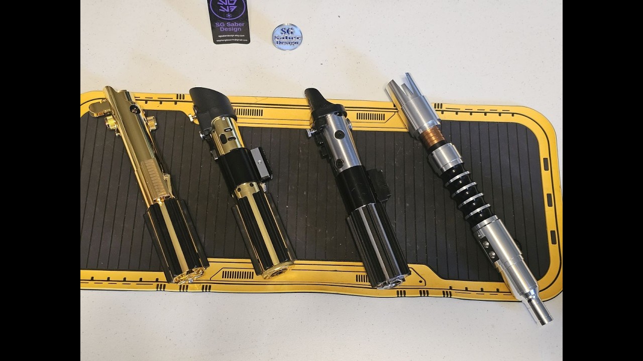 XENO3 RGB and Darkwolf Exclusive Lightsaber - YouTube