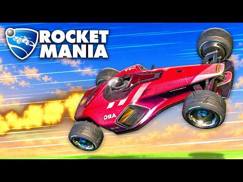 They created a Rocket League mod in Trackmania... it's INSANE