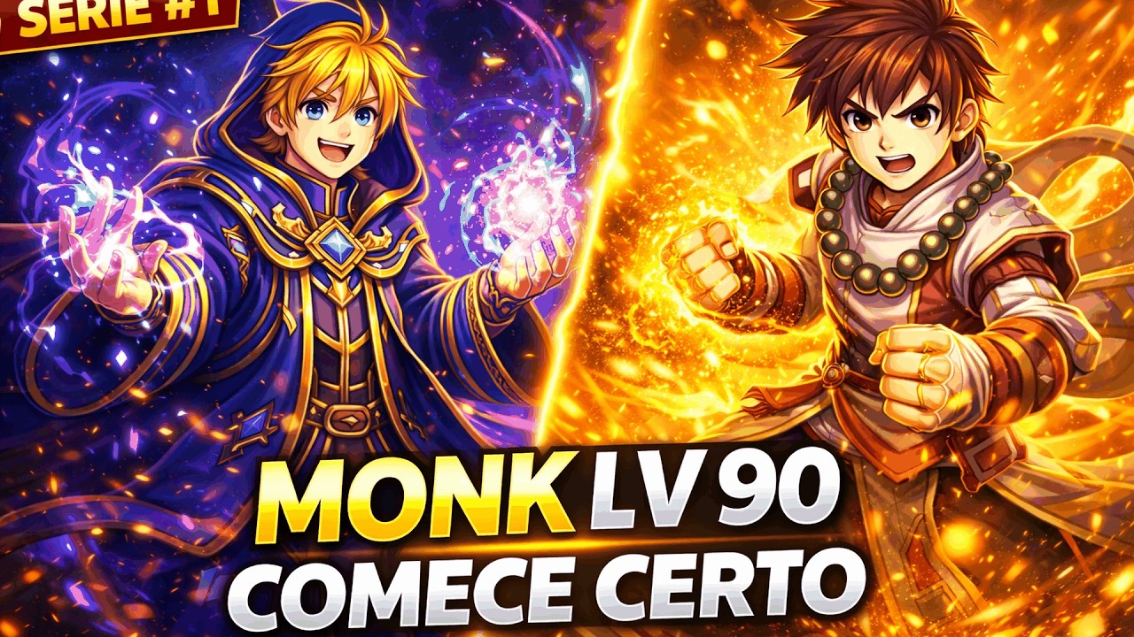 Do 0 ao Early Game #1 - Monk: O Que Fazer ao Pegar Lv 90