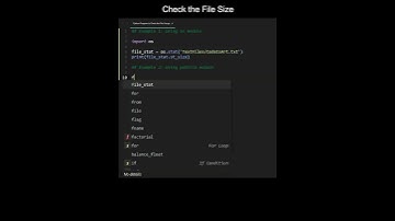 Check the File Size in Python | Python Examples | Python Coding Tutorial | Python Coding Interview