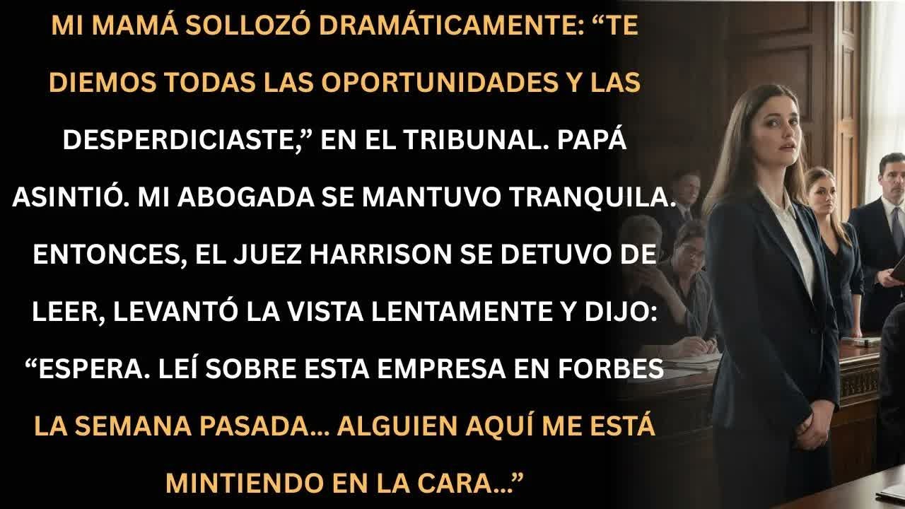 En el tribunal, mi mamá lloró… el juez me miró y dijo： ‘Alguien me está mintiendo’