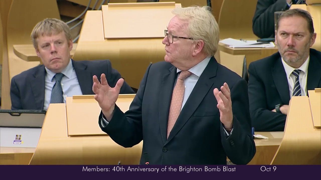 Members' Business: 40th Anniversary of the Brighton Bomb Blast - 9 October 2024