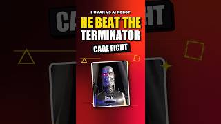 Man Fights a Terminator Robot in a Real Cage Fight