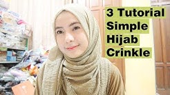 3 Tutorial Simple Hijab Crinkle Shawl Pashmina - Durasi: 5.46. 