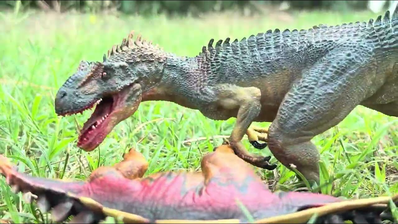 Allosaurus hunt 