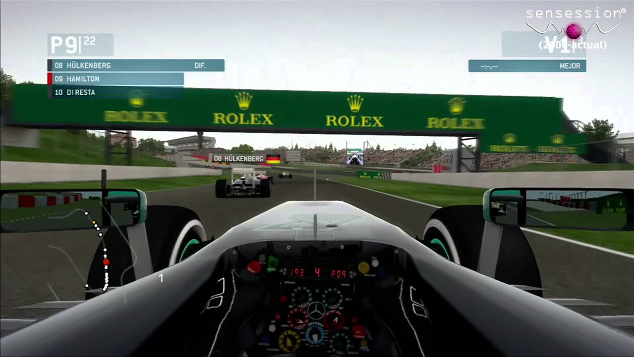 F1 2013 Análisis Sensession