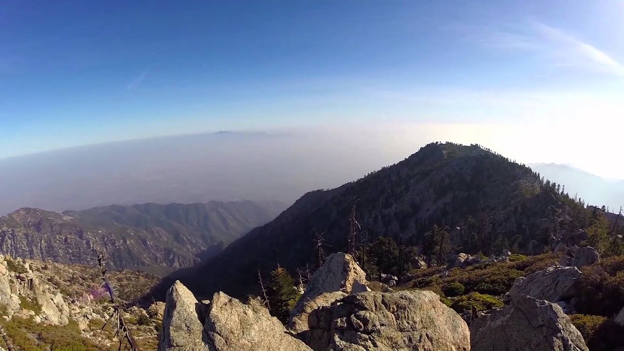 Backpacking Icehouse Canyon to Ontario Peak, Cucamonga Peak, and Camping Along the Way