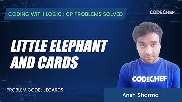 LECARDS | Little Elephant and Cards | Coding with Logic: CP Problems