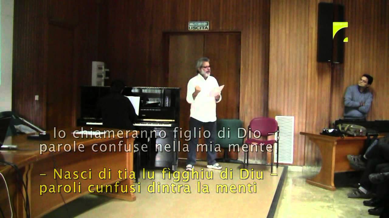 Francesco Giunta - Riadattamento in siciliano de "LA BUONA NOVELLA di Fabrizio de Andrè"