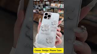 Clover Design Phone Case – Your Lucky Charm! 🍀📱