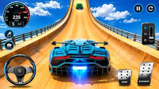 Mega Ramp Car Racing - Master Simulator GT Car Stunts - Super Crazy Impossible Ramp Racing Gameplay screenshot 4