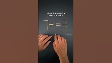 Move 2 matchsticks to make the equation correct 🔥🤯 #quiz #puzzle #shorts