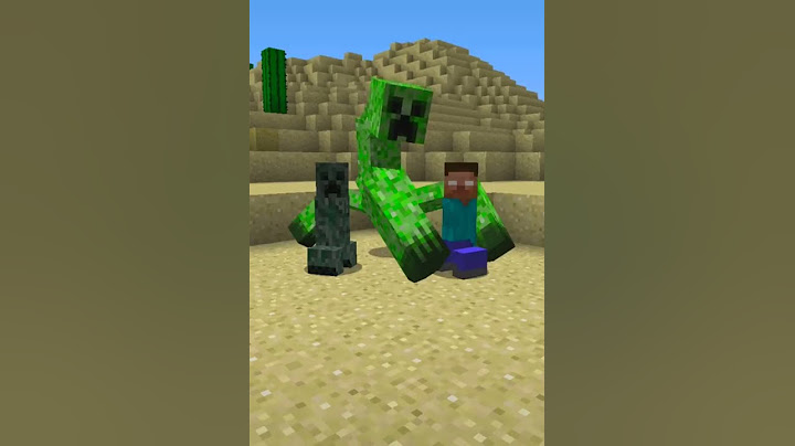 Minecraft Biggest Creeper Explosion