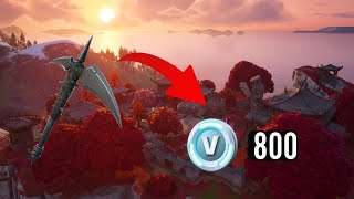 DEATH METAL SCYTHE PICKAXE FORTNITE GAMEPLAY