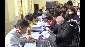 Lương Tài tập trung công tác chi trả tiền bồi thường,giải phóng mặt bằng thuộc Dự án Cảng hàng không