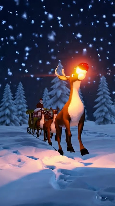 Rudolph the Red-Nosed Reindeer Song | Reindeer Song | Nursery Rhymes | Reindeer Christmas Song ❄️☃️