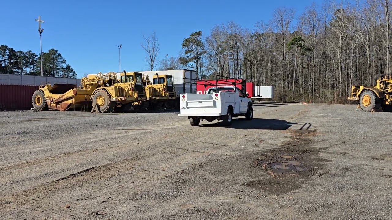 GovDeals: 2007 GMC Sierra 2500HD S/A Utility Truck
