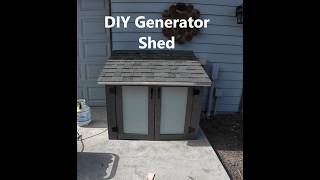Generator DIY Shed 2026