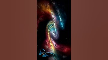 Space and planet - neural networks create a short video #space #videos #neural #network #shorts