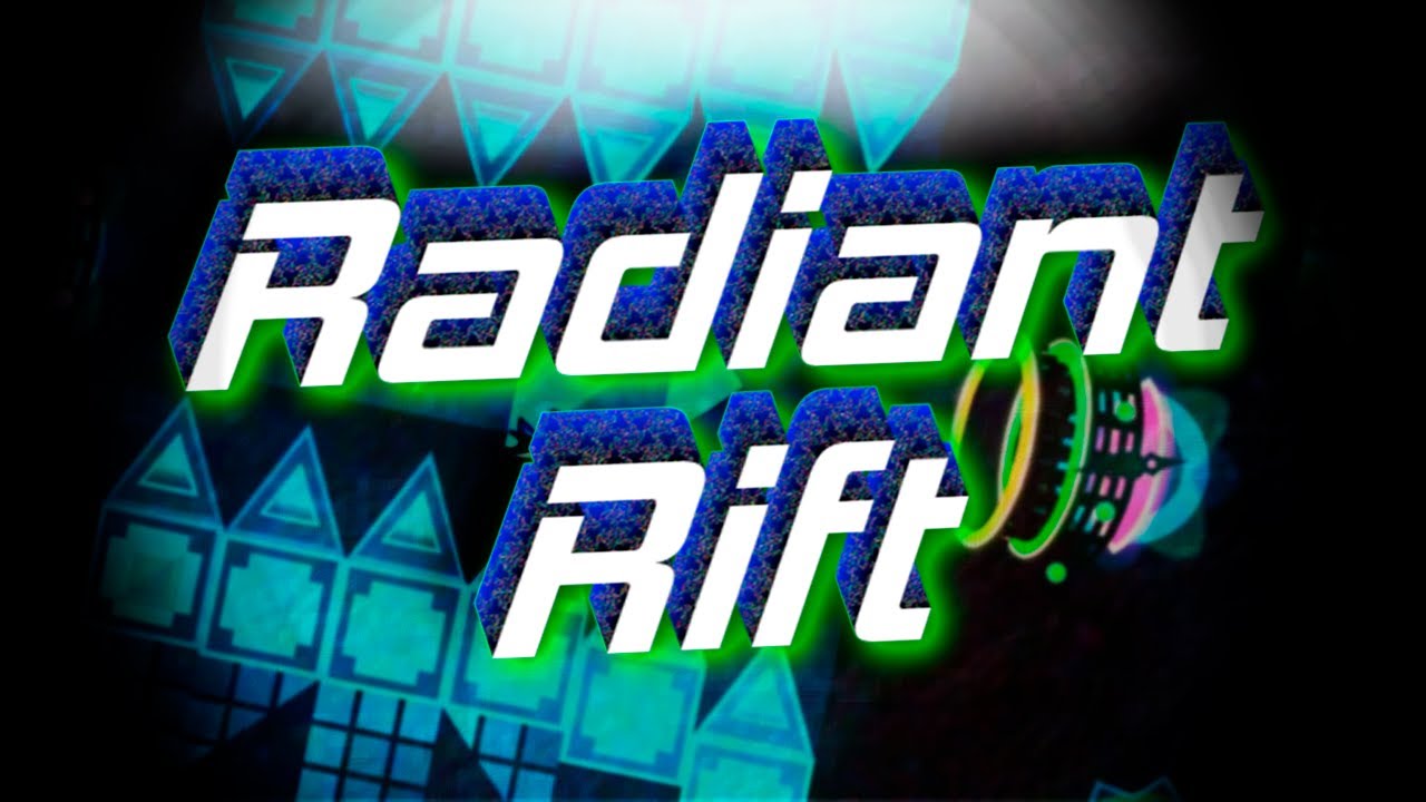 From 50% | "Radiant Rift" by ImMaxX1 [Easy Demon] All Coins 100% Complete | Palu