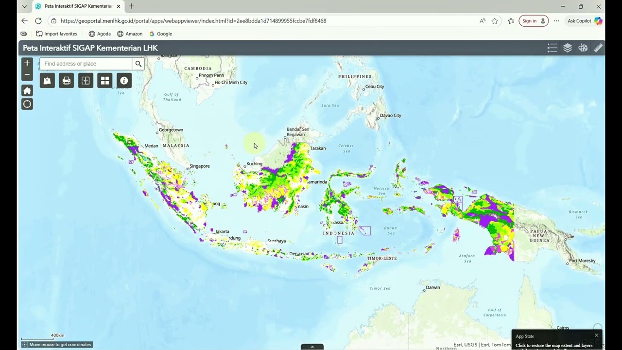 SIGAP KLHK - Sistem Informasi Geospasial Kehutanan